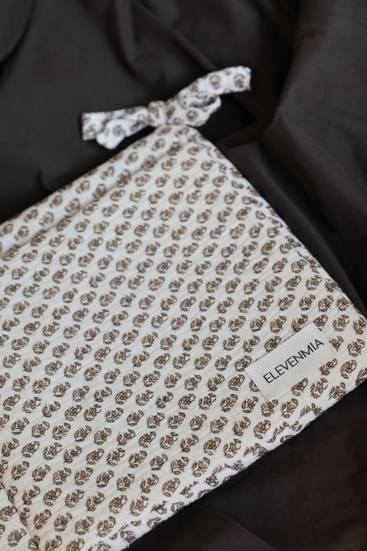 Organizador de cuna gasa Leo