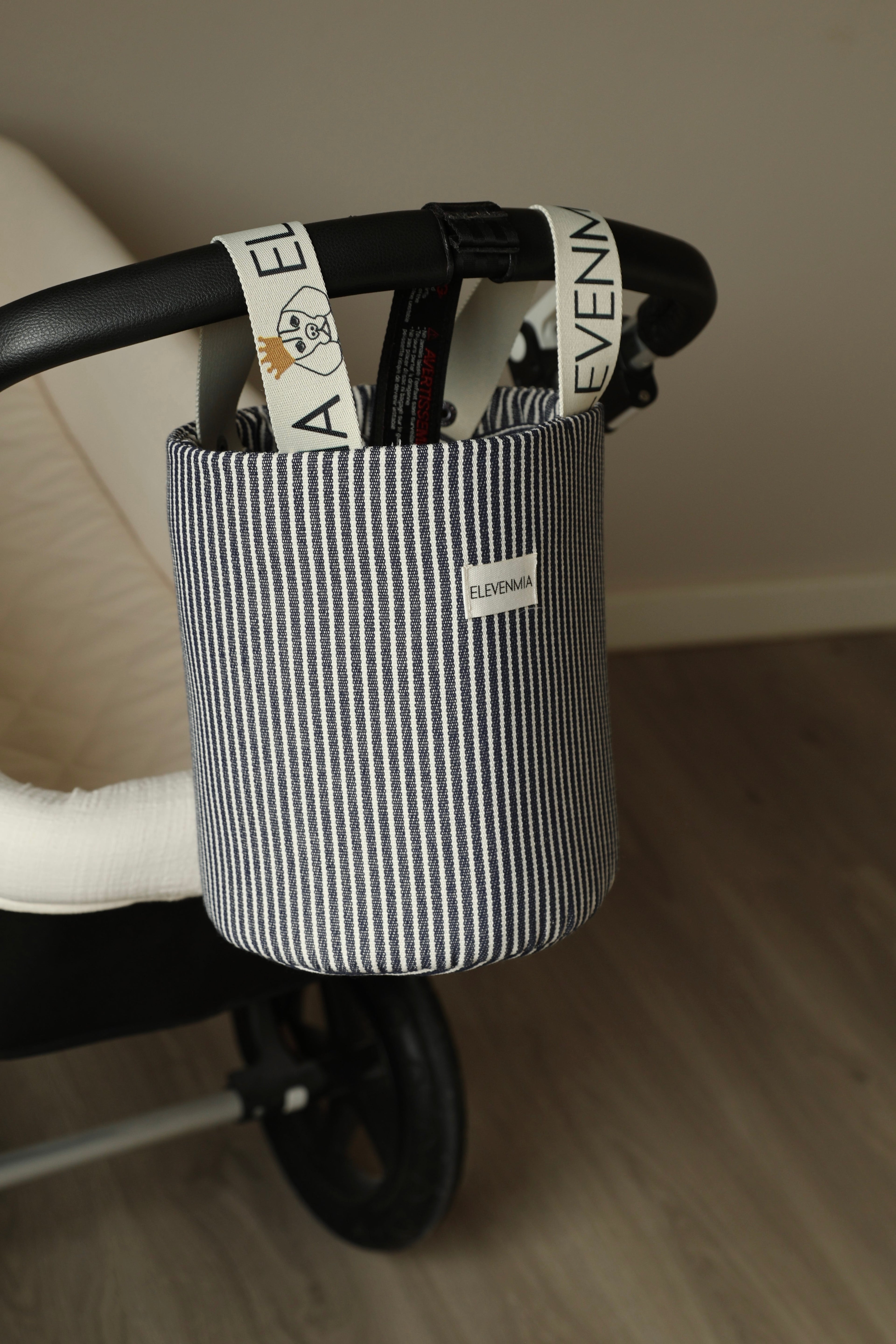 Bolso Mandana Apron Stripe Jean