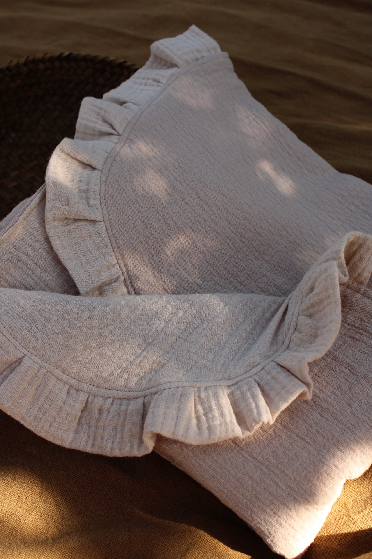 Berceuse Dolby Pepper + Volant de sable en gaze