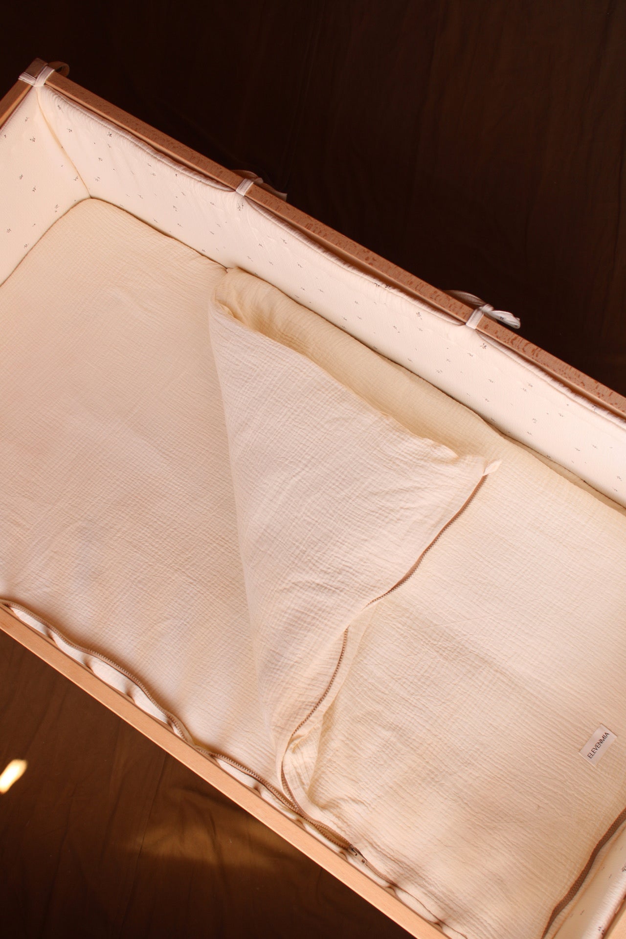 Protège-lit imprimé nature 70x140