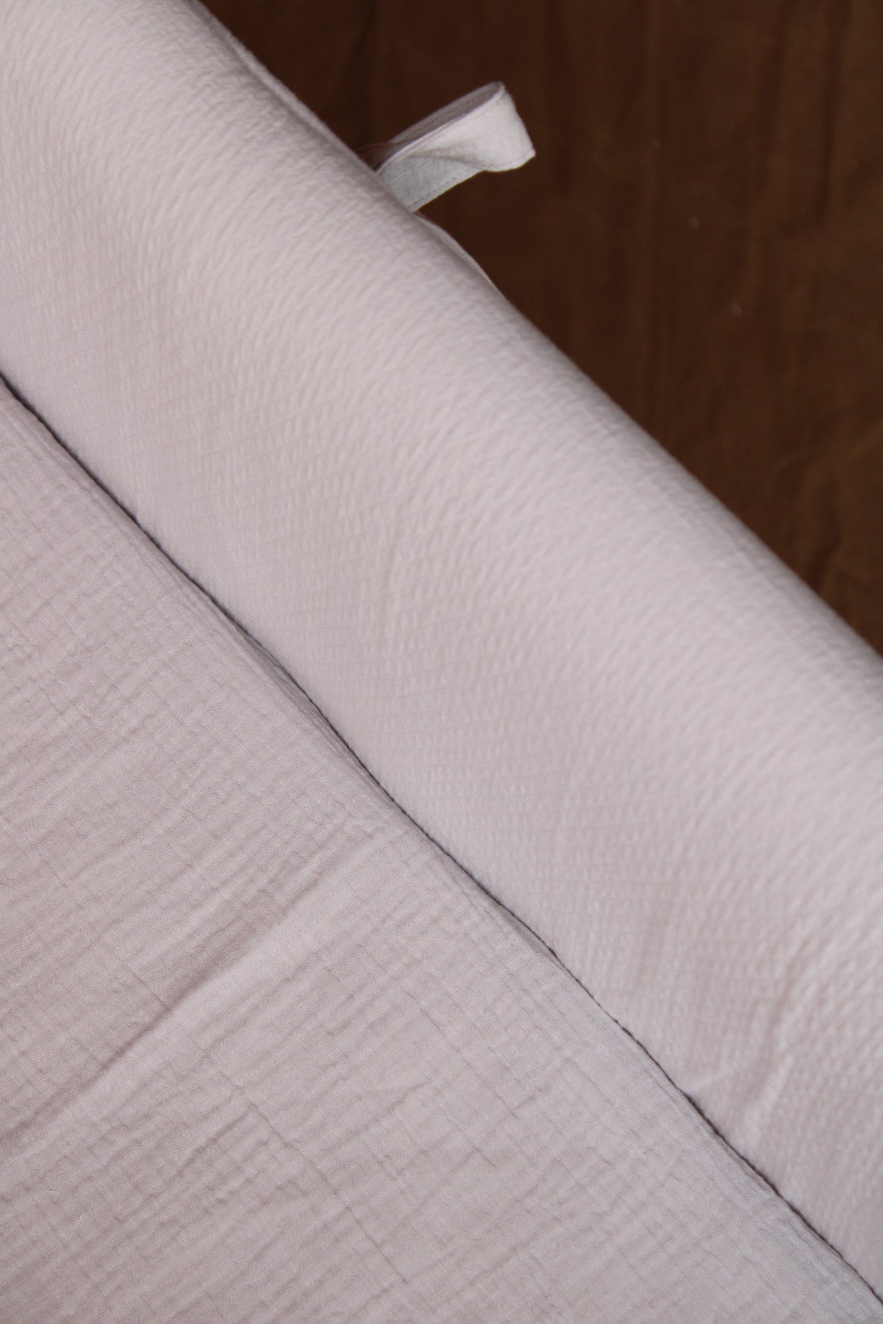 Vestidura Cochecito Dolby Gris + Gasa Cruda Reversible