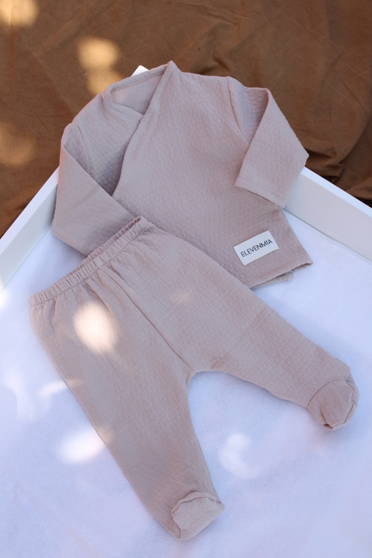 Ensemble chemise croisée + leggings Dolby Pepper