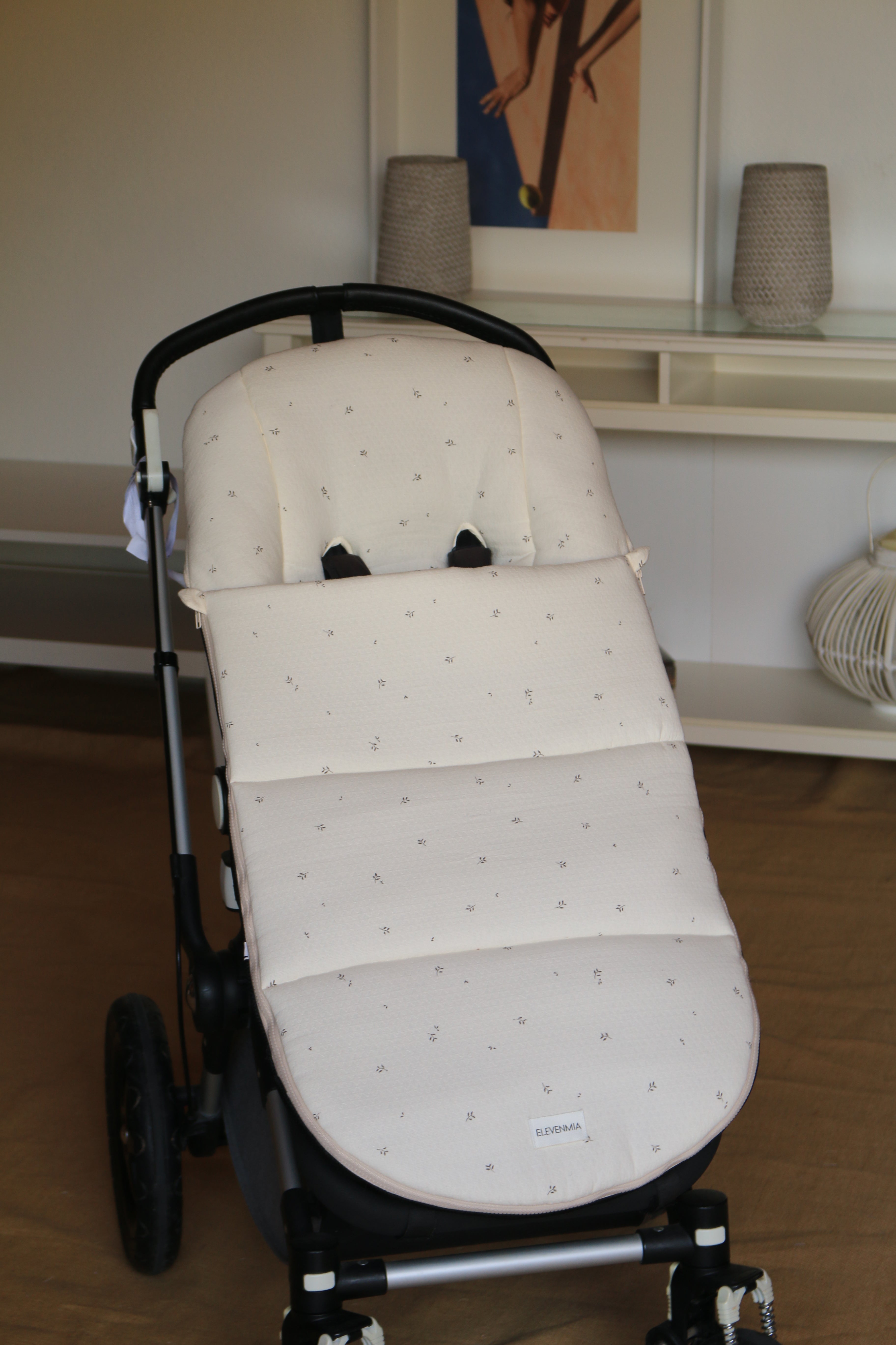 Sac de siège de poussette imprimé nature