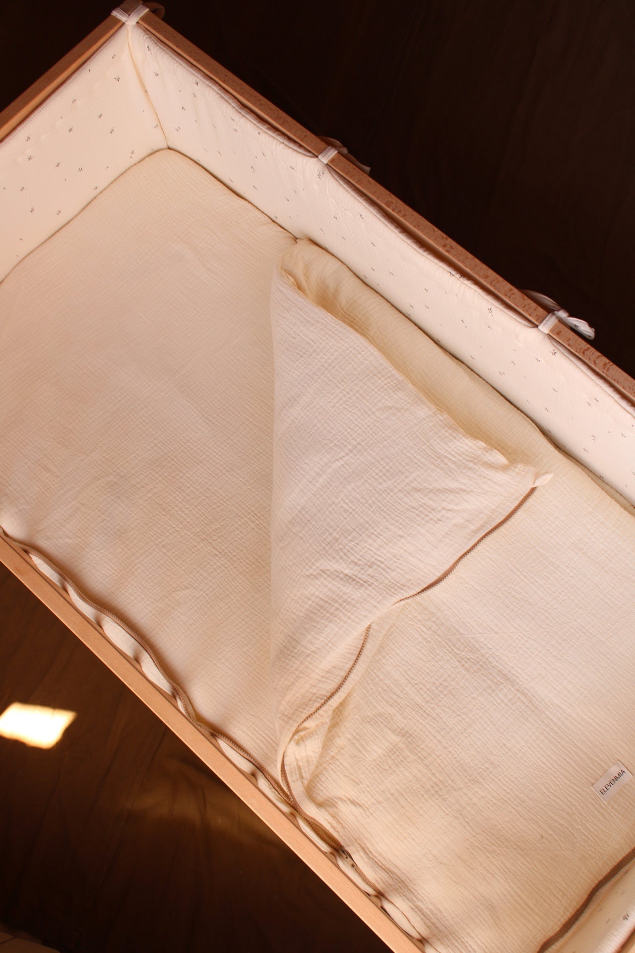 Protège-lit imprimé nature 70x140