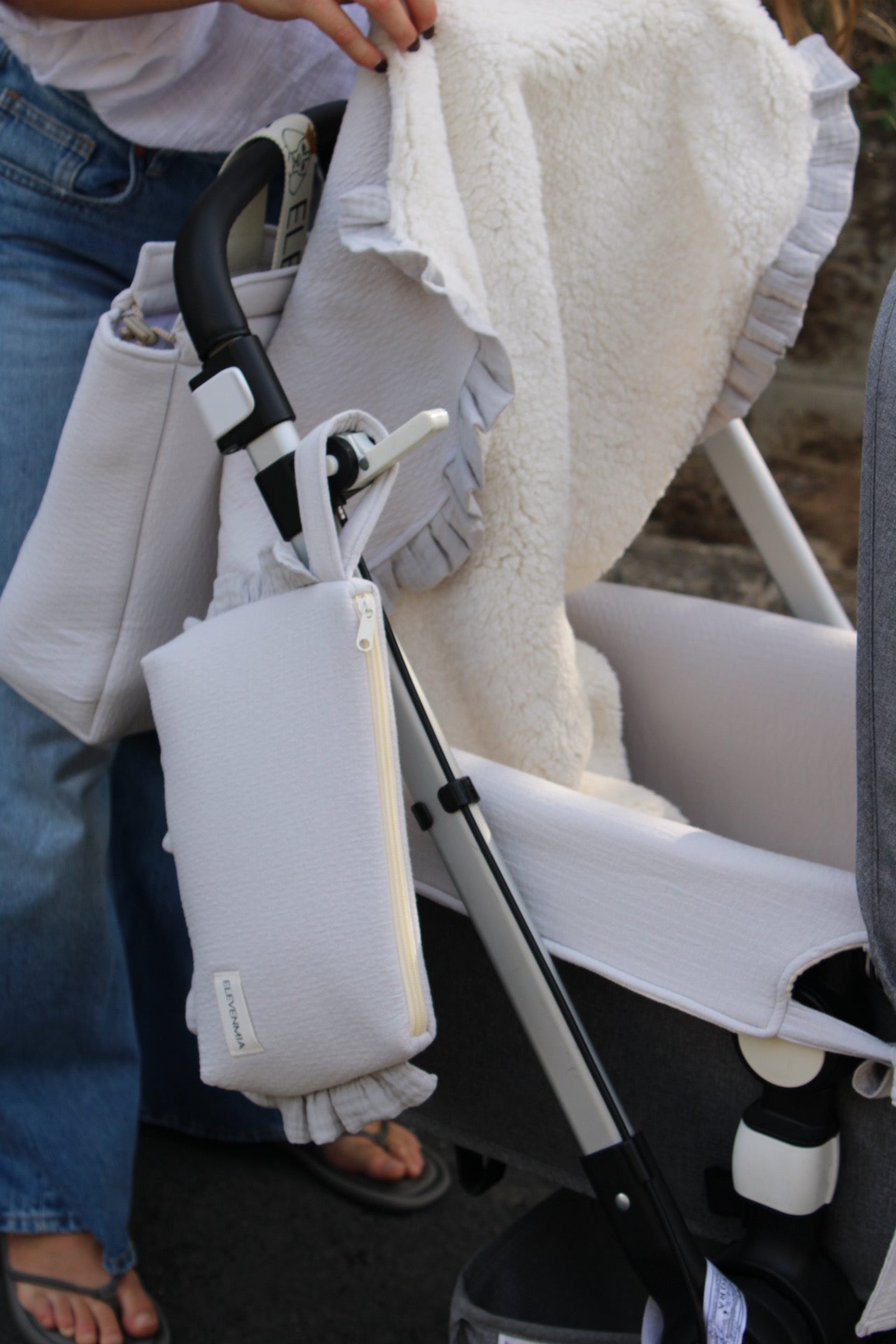 Manta Dolby Gris + Borreguito