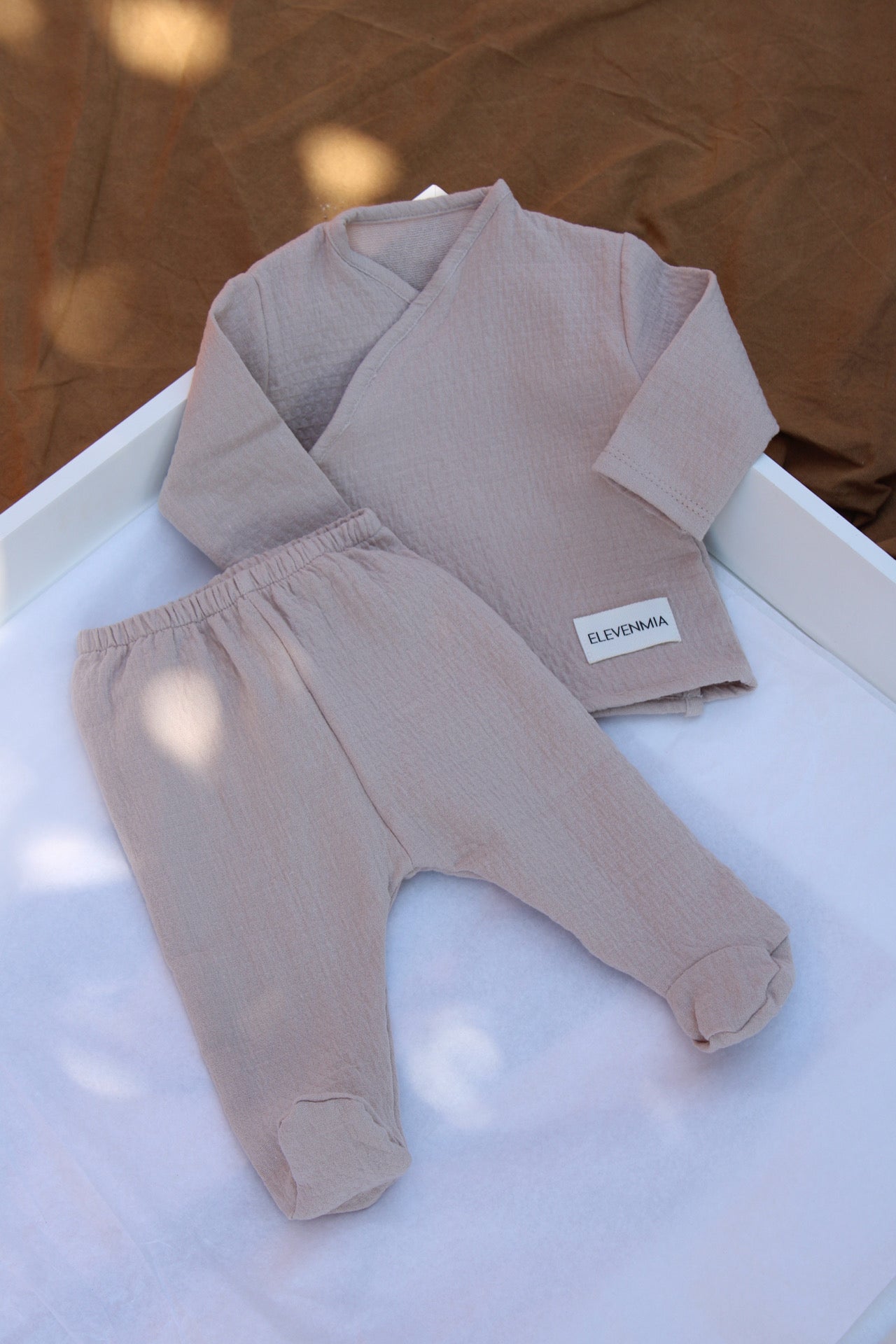 Ensemble chemise croisée + leggings Dolby Pepper