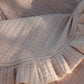 Beige Muslin + Mía Ruffle Cooing