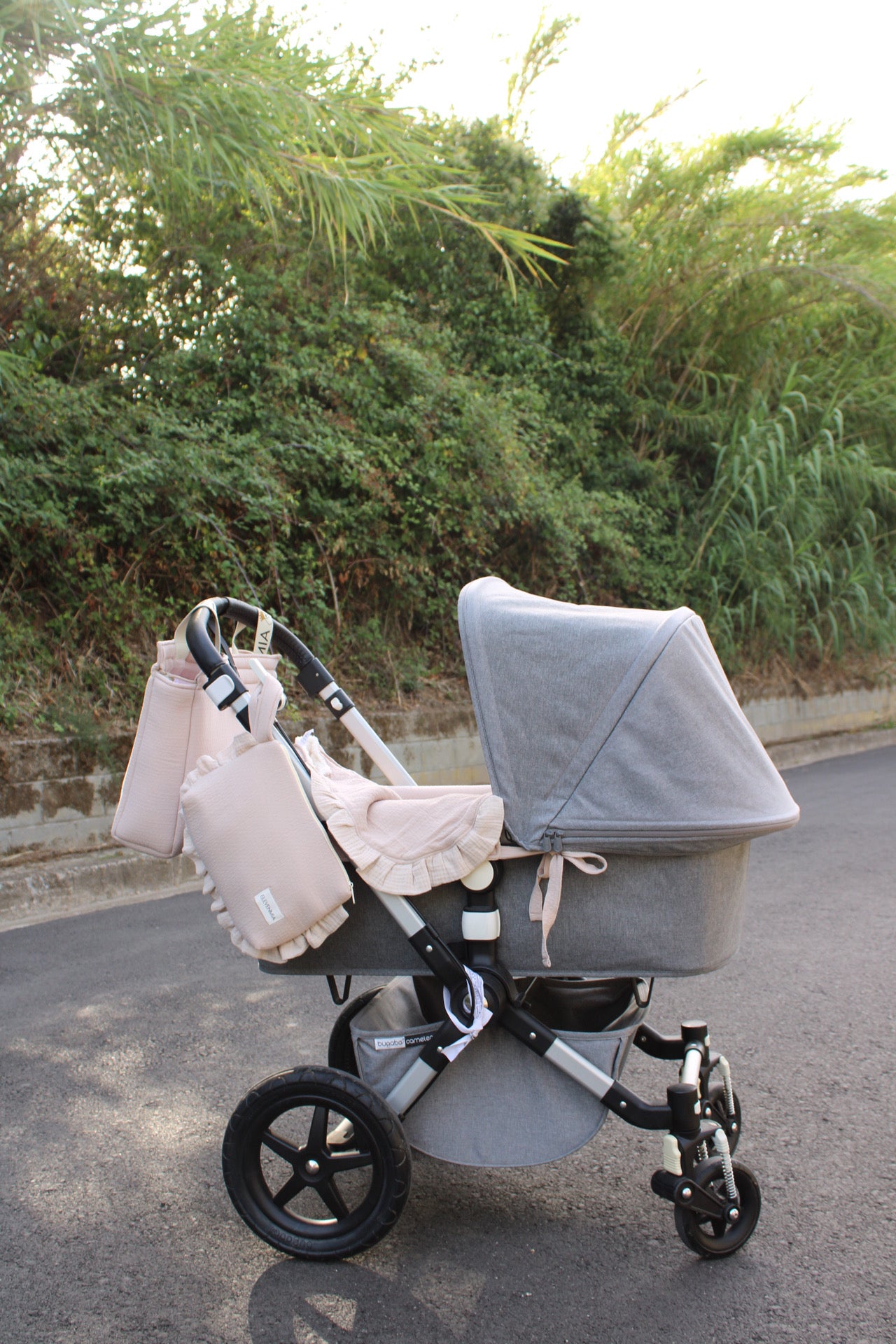 Vestidura Cochecito Dolby Pepper + Gasa Cruda Reversible