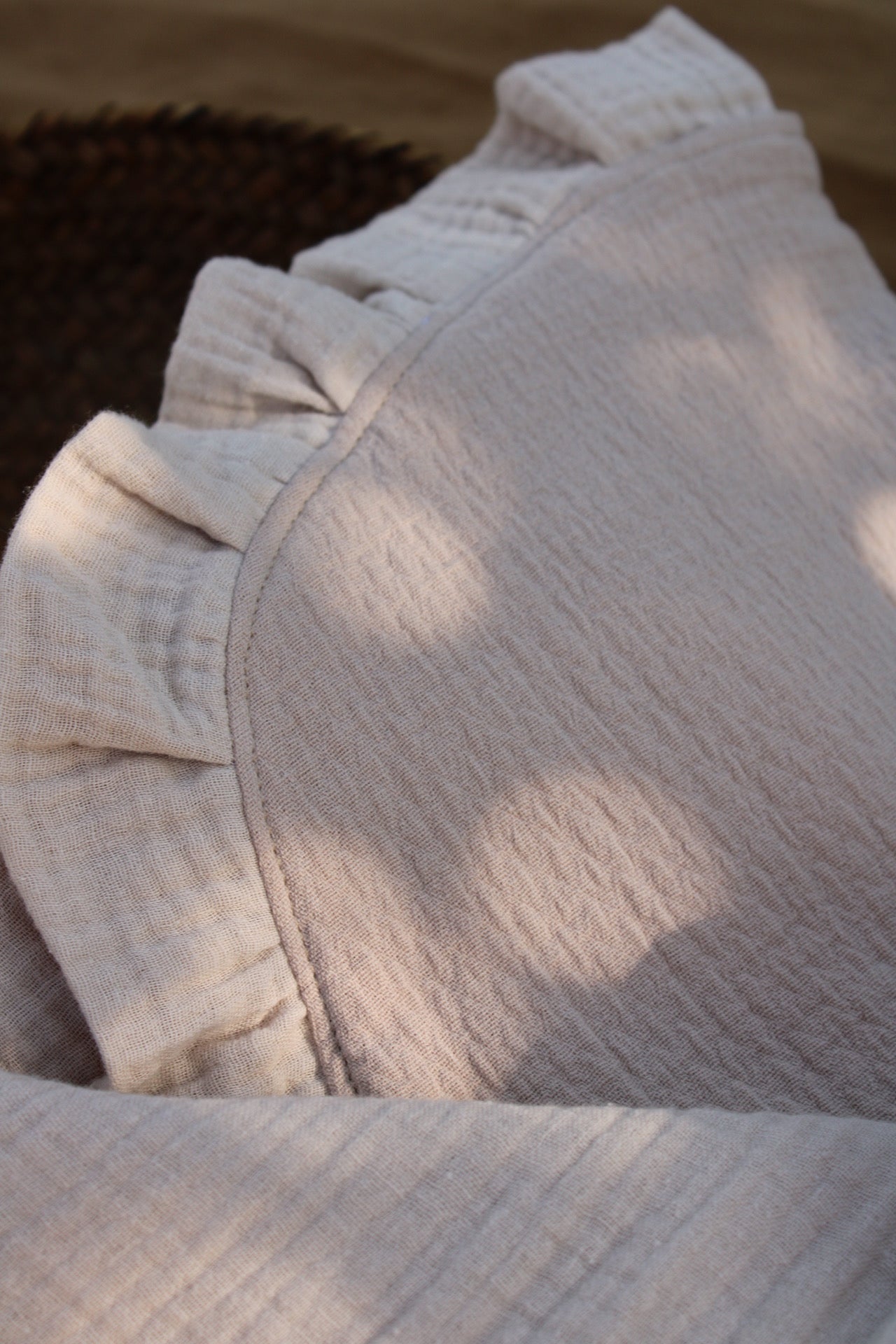 Berceuse Dolby Pepper + Volant de sable en gaze