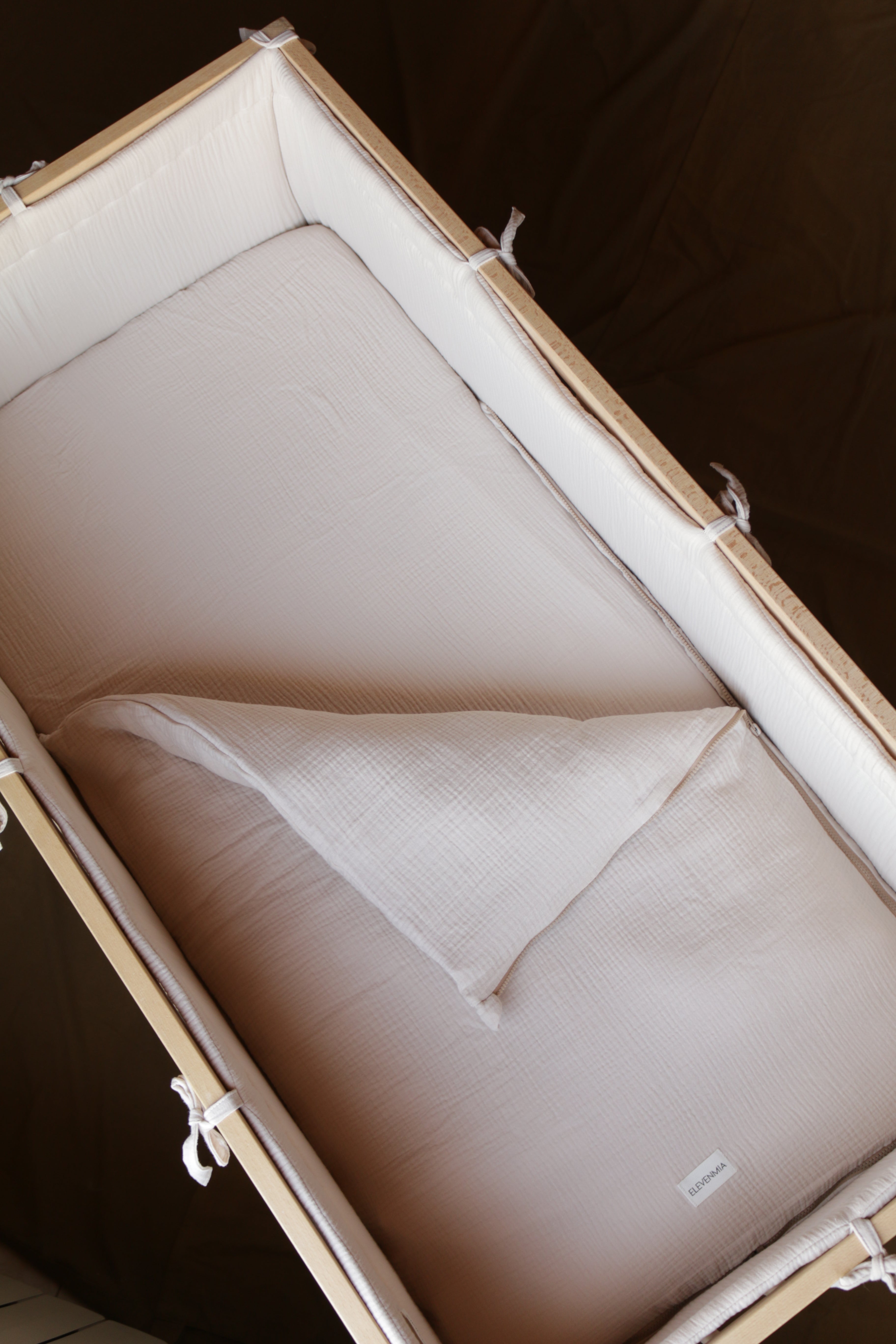 Sac de fond de lit 60 x 120 Gaze Sable