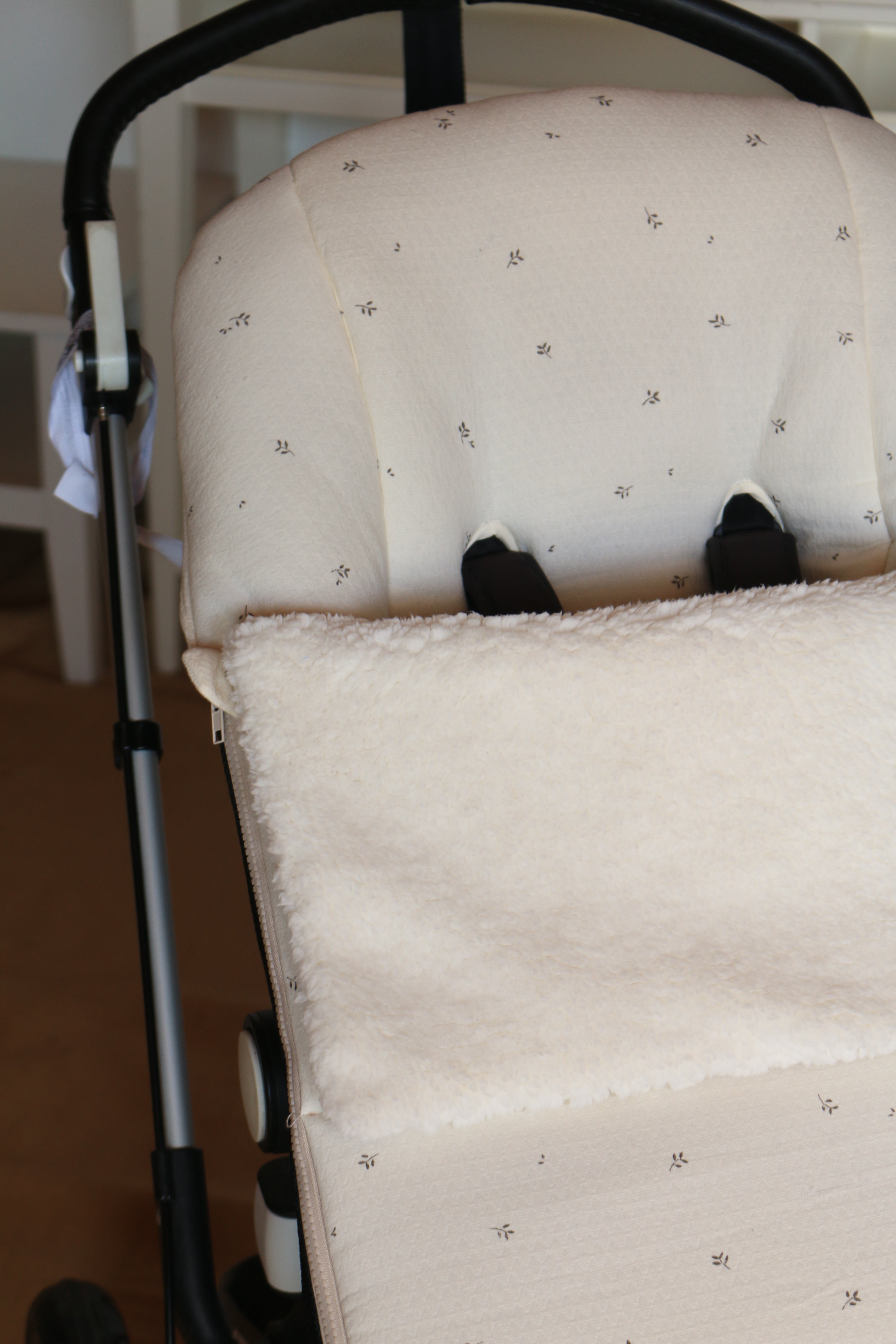 Sac de siège de poussette imprimé nature