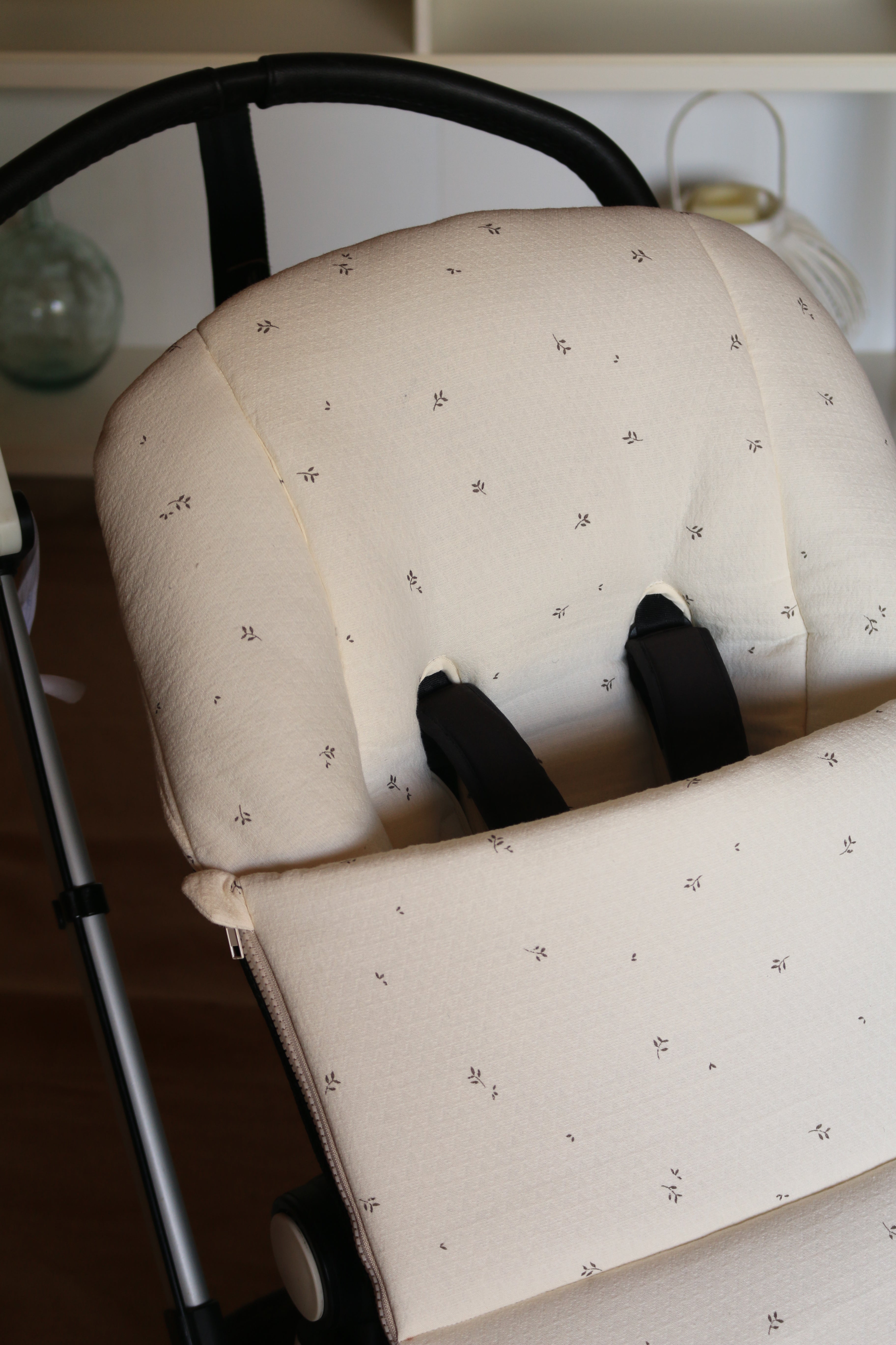 Sac de siège de poussette imprimé nature