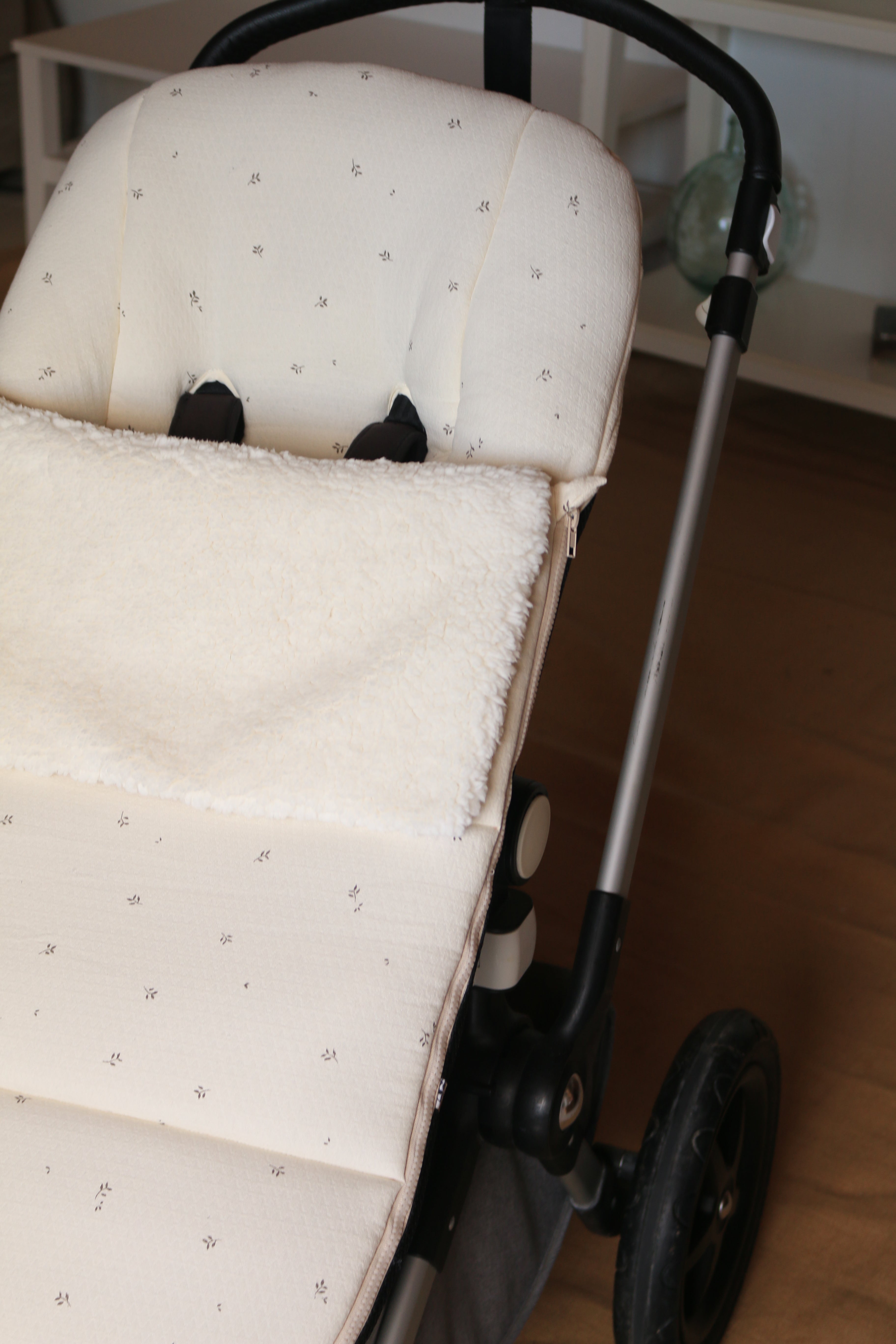 Sac de siège de poussette imprimé nature