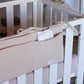 Beige Muslin Crib Organizer