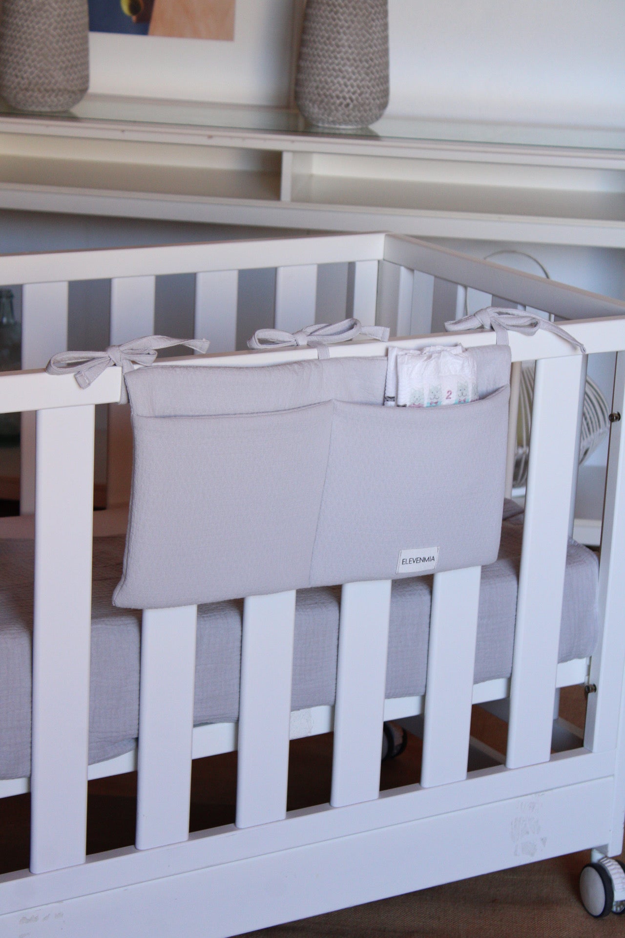Organizador de cuna Dolby Gris