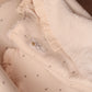 Beige Muslin + Mía Ruffle Cooing