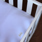 Saco Bajera Minicuna 80x50 Gasa Blanca