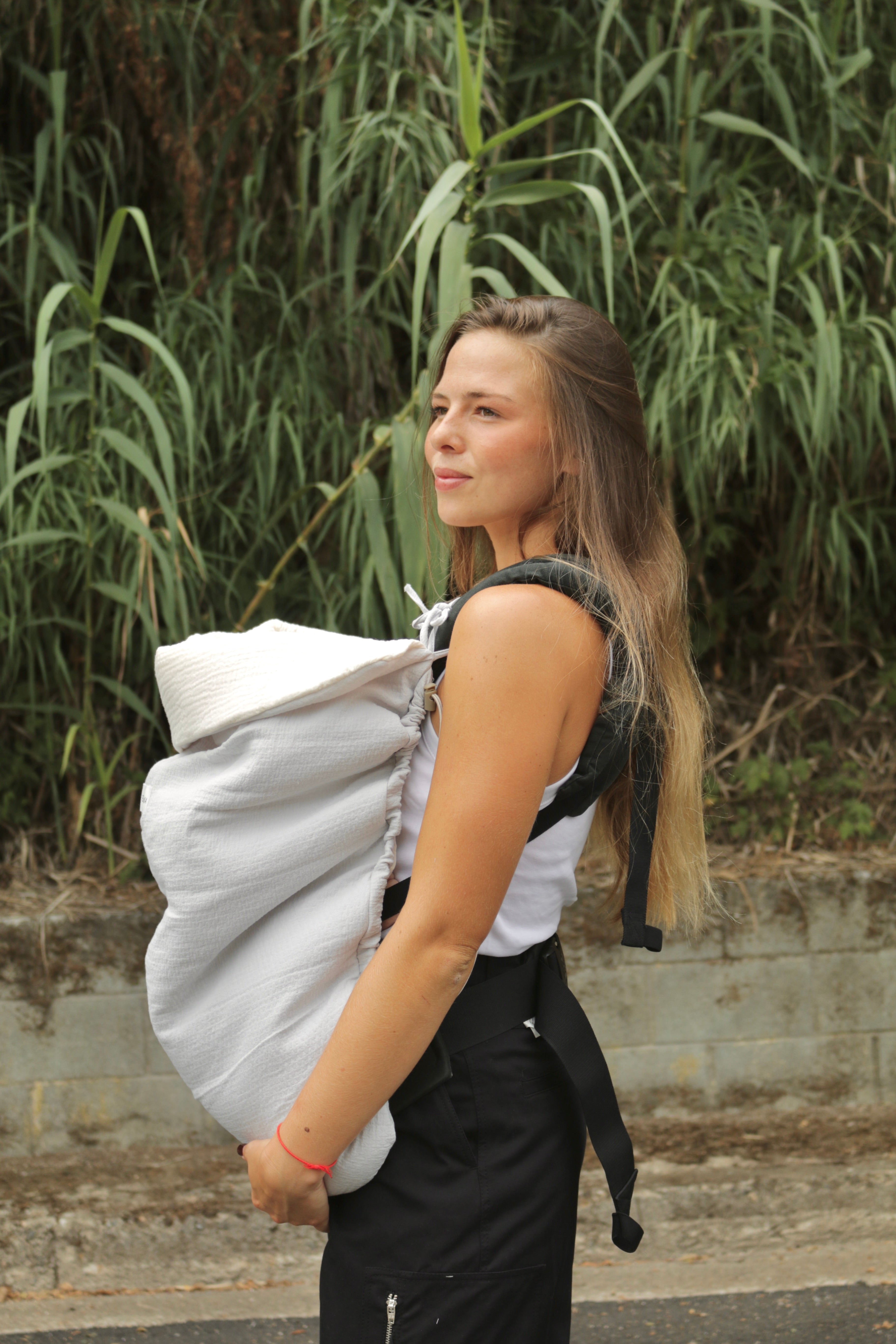 Couverture de portage réversible Dolby Gray