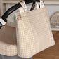 Bolso Big Vichy Bicolor Verdoso