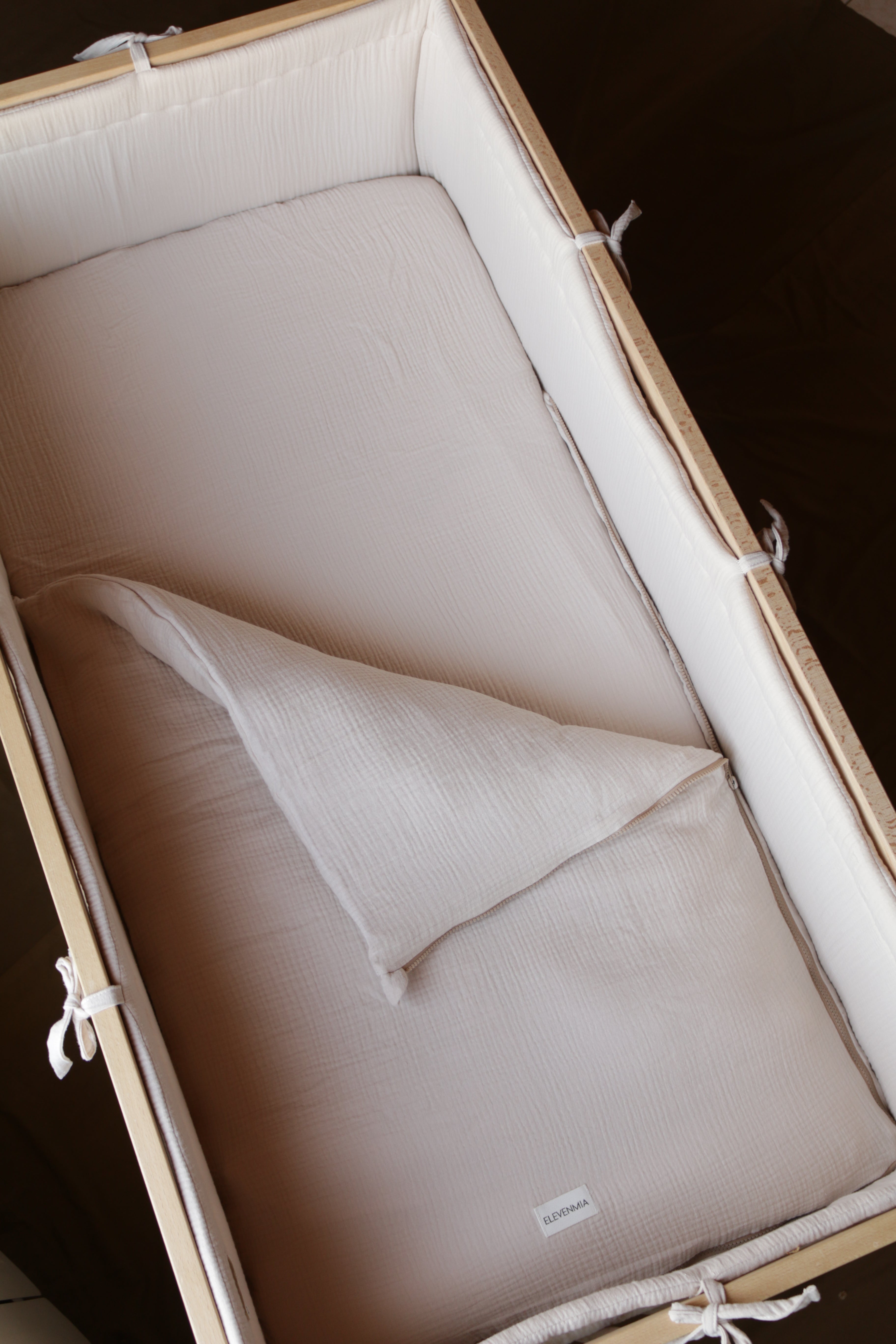 Sac de fond de lit 60 x 120 Gaze Sable