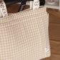Bolso Big Vichy Bicolor Verdoso