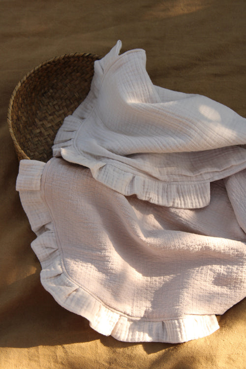 Berceuse Dolby Pepper + Volant de sable en gaze