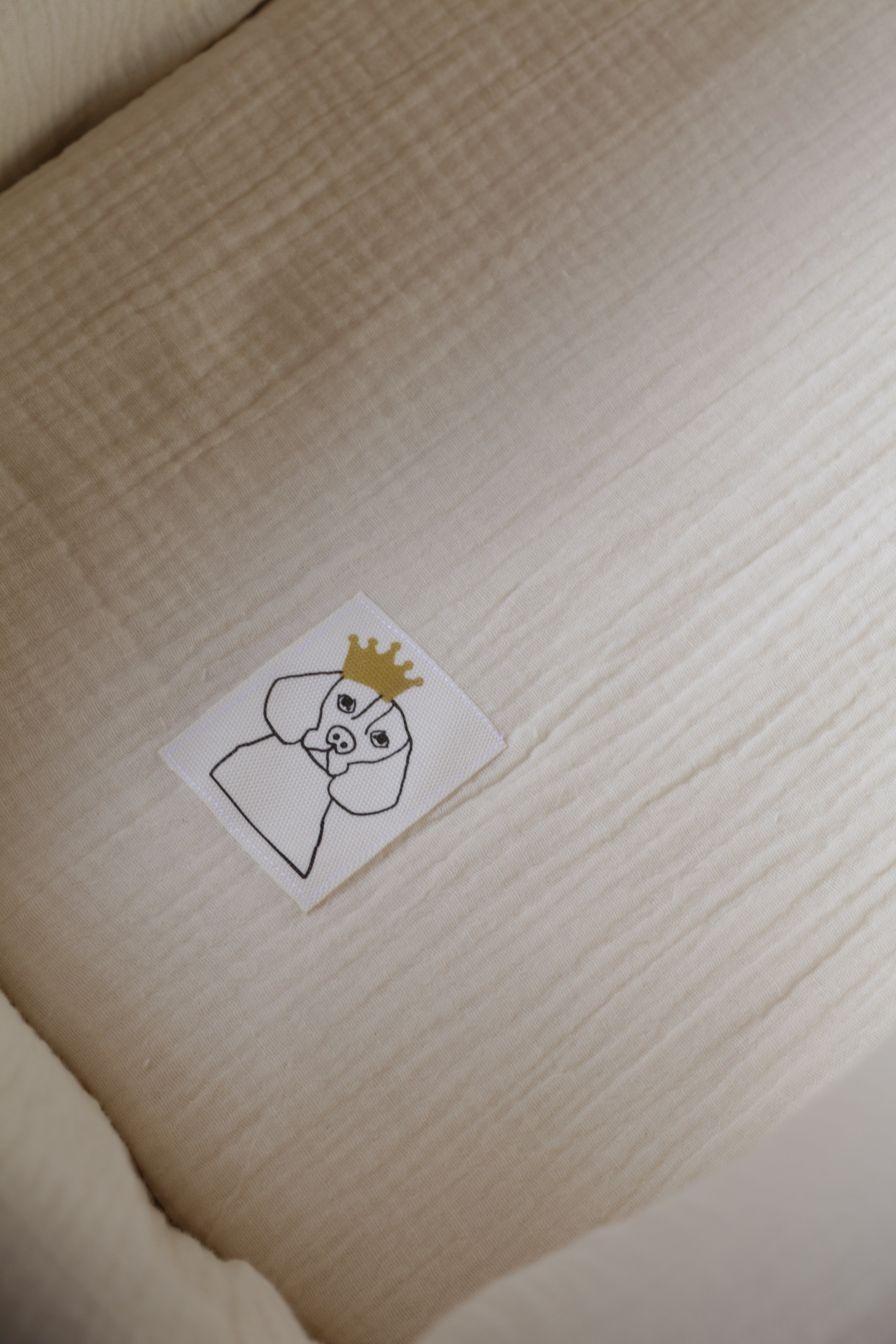 Drap de dessous en gaze brute