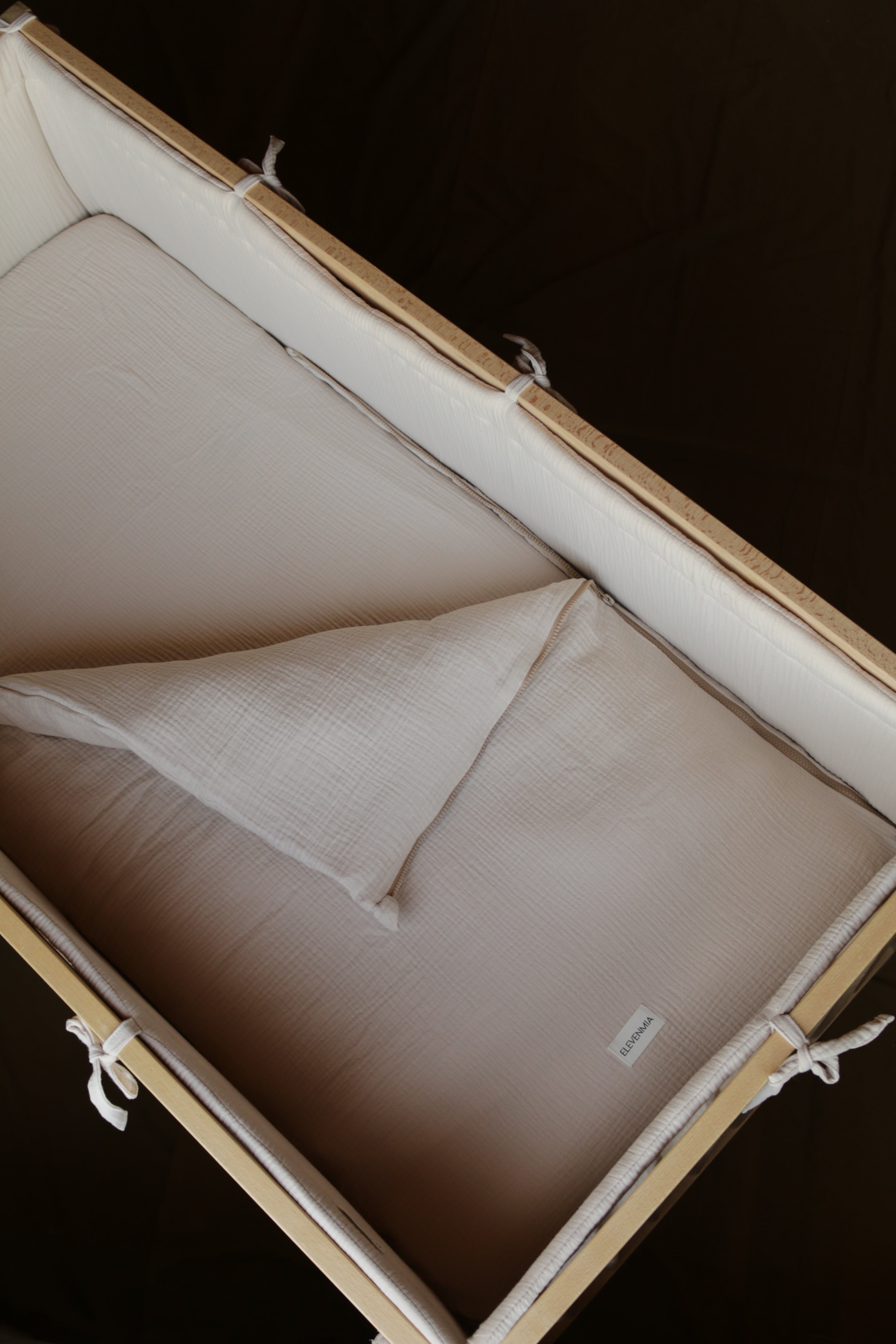 Sac de fond de lit 60 x 120 Gaze Sable