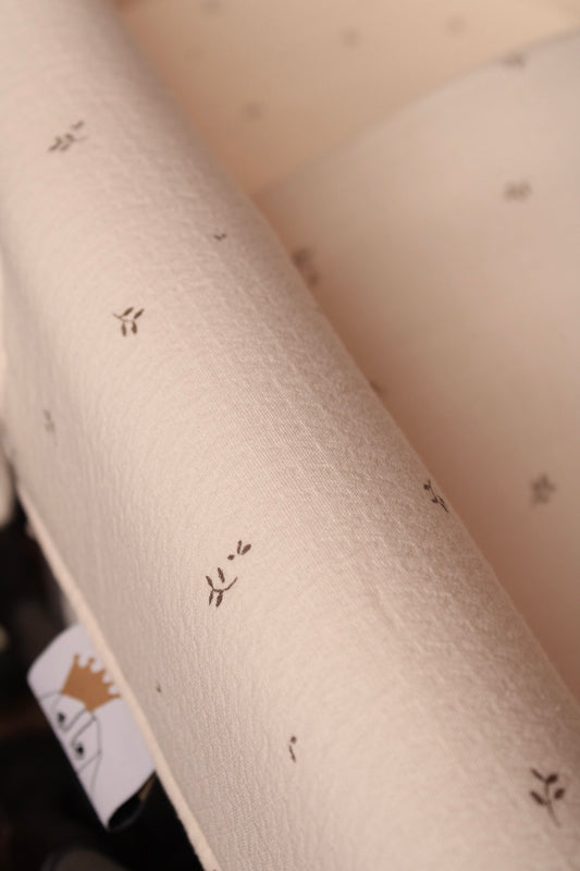 Vestidura Cochecito Nature Estampado + Gasa Cruda Reversible