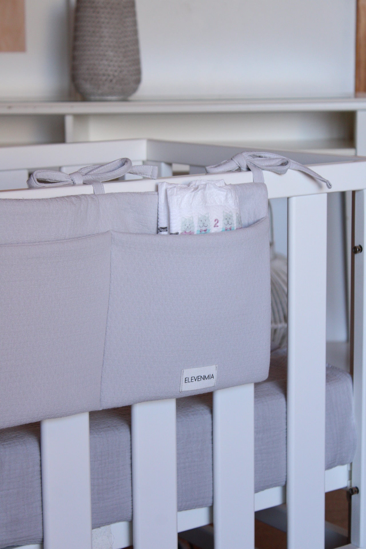 Organizador de cuna Dolby Gris