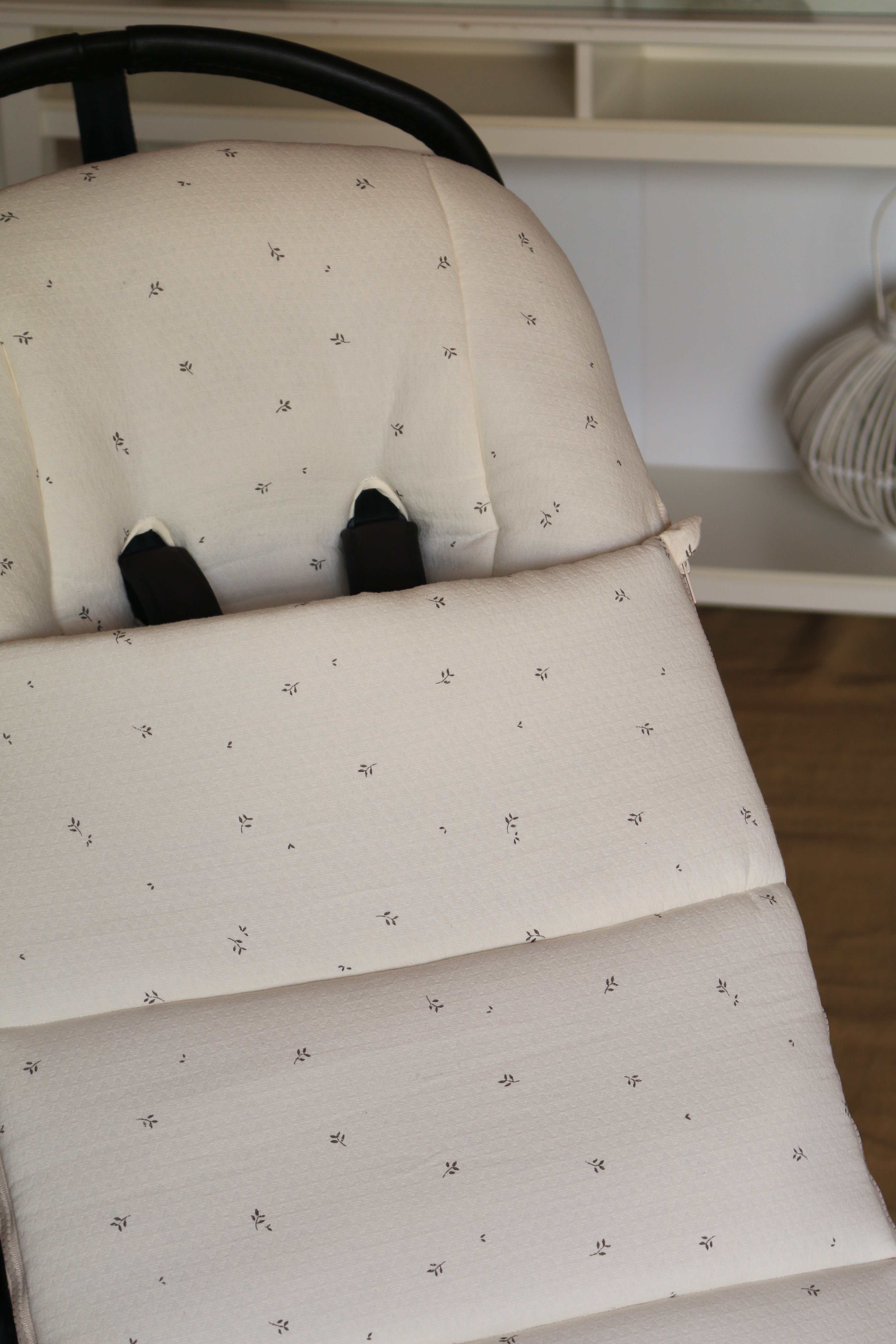 Sac de siège de poussette imprimé nature