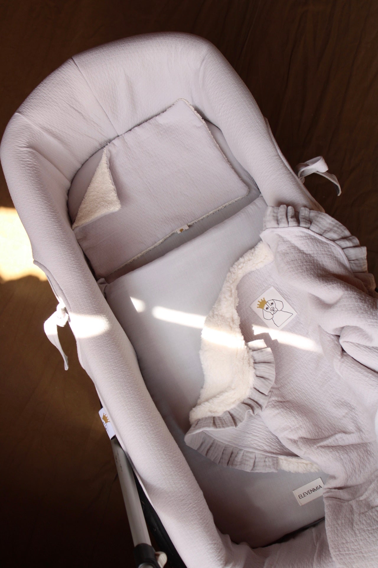 Manta Dolby Gris + Borreguito