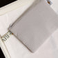 Bolso Mano PortaDocumentos Vichy Gris