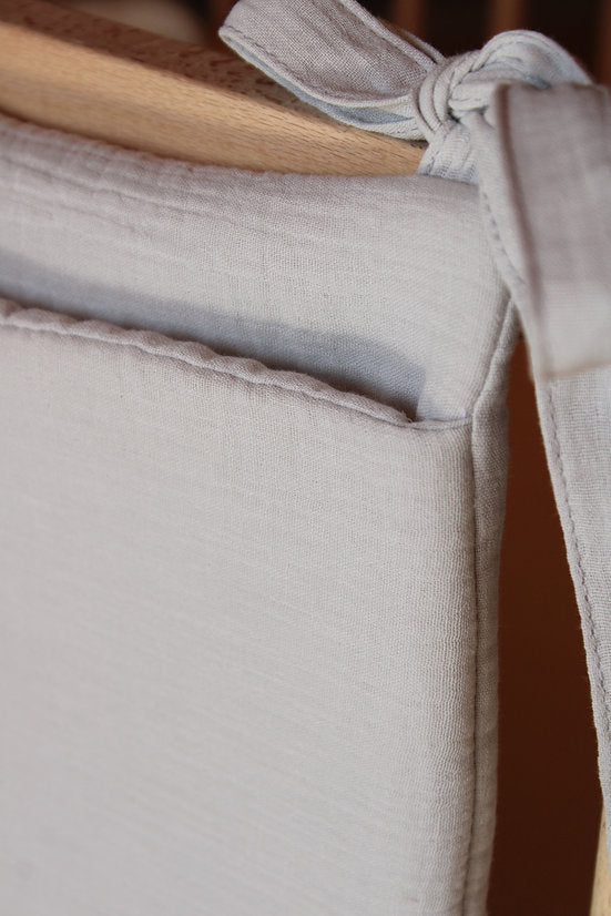 Organizador de cuna Gasa Gris