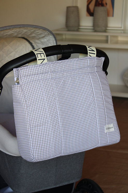 Bolso Big Vichy Gris