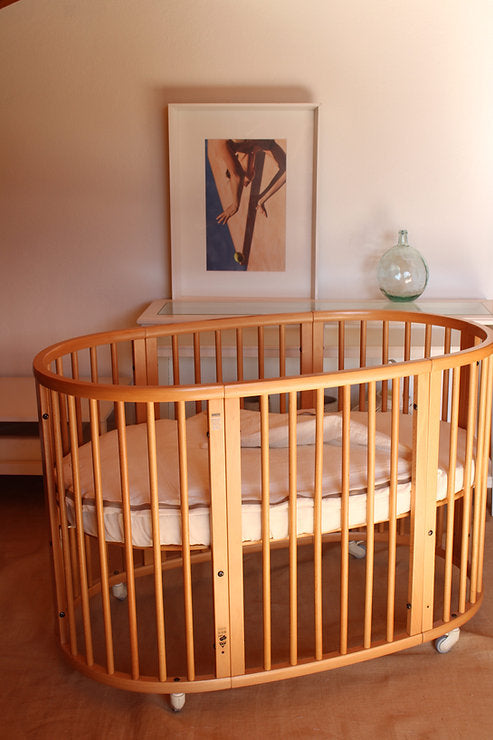 Sac ajusté pour berceau Stokke en gaze brute