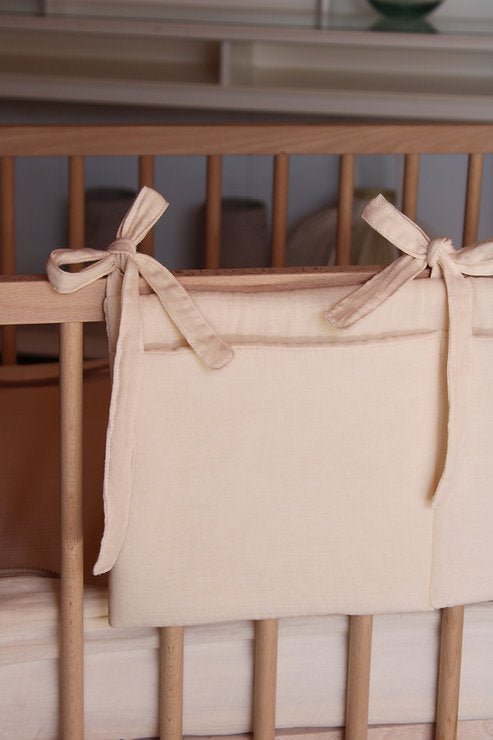 Organizador de cuna Gasa Cruda