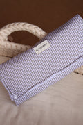 Matelas à langer portable Vichy gris