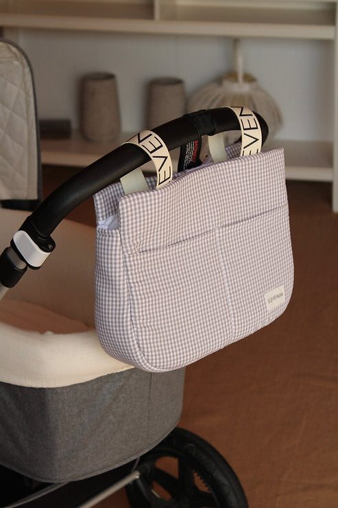 Bolso BABI Vichy Gris