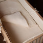 Beige Muslin Crib Protector 70x140