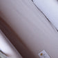 Carrycot Cover Grey Vichy + Beige Muslin