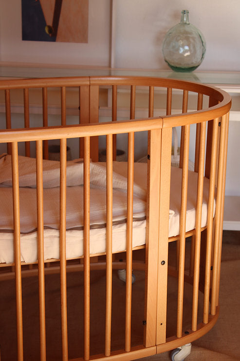 Sac ajusté pour berceau Stokke en gaze brute