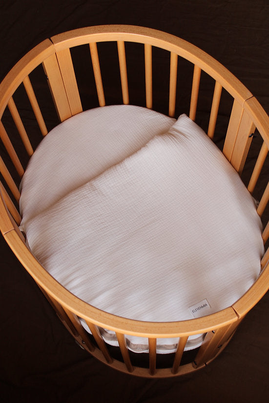 Saco Bajera de MINI CUNA Stokke Gasa Cruda