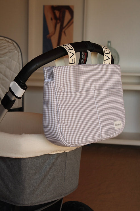 Bolso BABI Vichy Gris