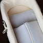 Carrycot Bag Grey Muslin