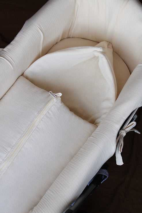 Sac panier en gaze brute