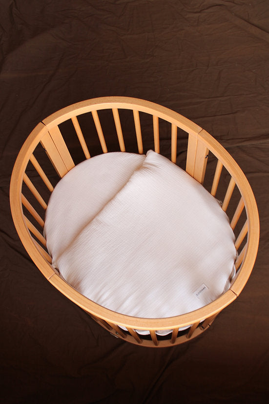 Saco Bajera de MINI CUNA Stokke Gasa Cruda