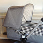 Carrycot cover Bloom Vichy + Beige