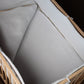 Grey Muslin Crib Protector 60x120