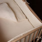 Beige Muslin Crib Protector 70x140